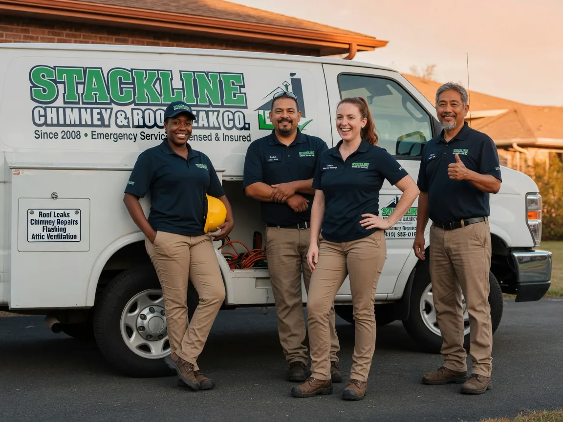 Chimney flashing repair company in Stephen, MN